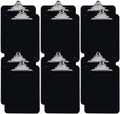 Black Plastic Clipboards 12 Pack - Durable Office Clipboards