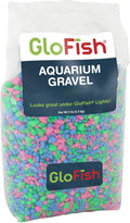 GloFish Aquarium Gravel Pink Green Blue Mix - Fluorescent Tank Base
