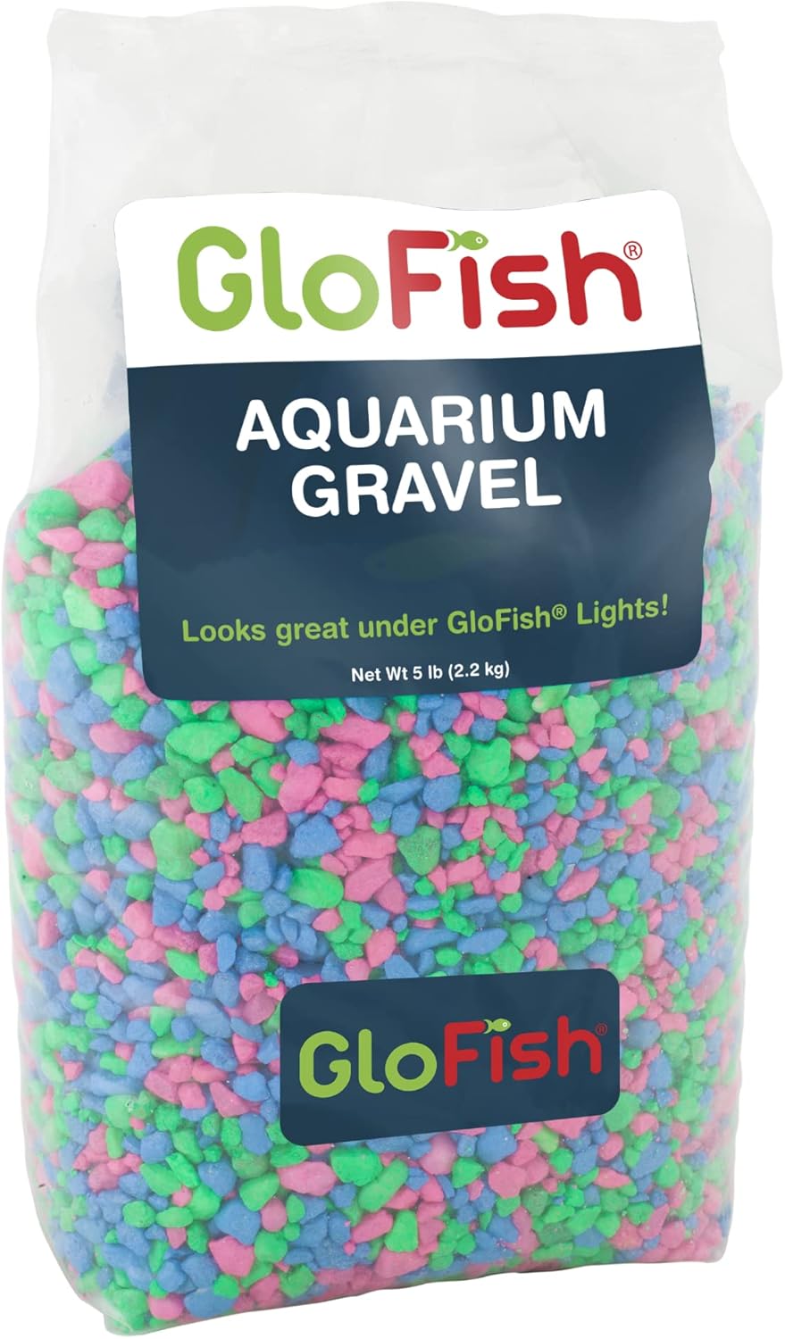 Vibrant GloFish Aquarium Gravel, 5lbs