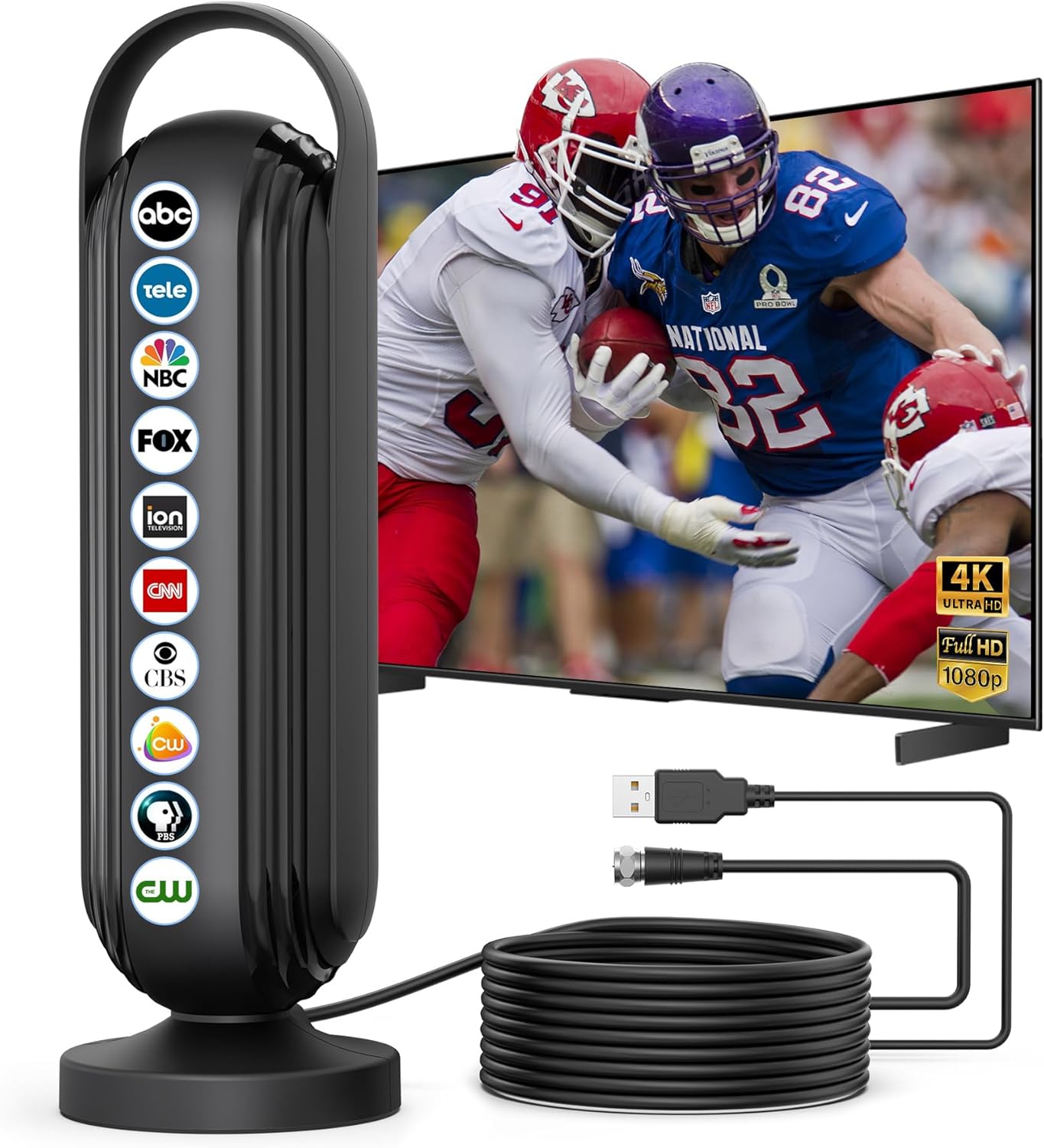 Ultimate Long Range HD TV Antenna - 999+ Miles