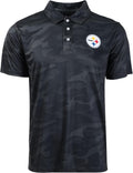 Men's Team Logo Camo Polyester Polo - FOCO Short Sleeve