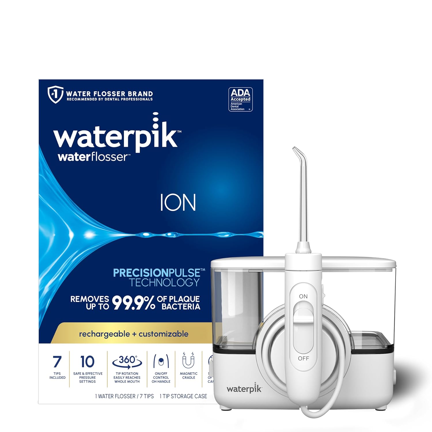 Waterpik ION Professional Water Flosser for Healthy Gums