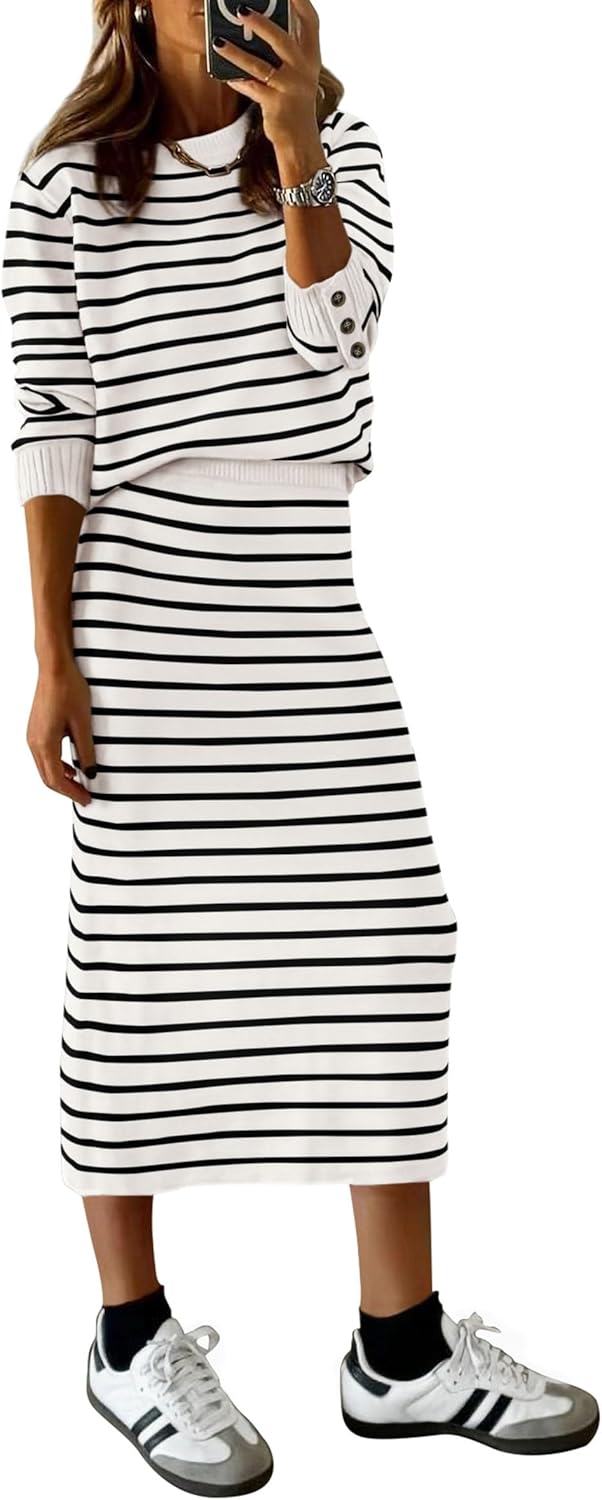 Stylish 2 Piece Skirt Sets for Women - Fall Fashion 2025