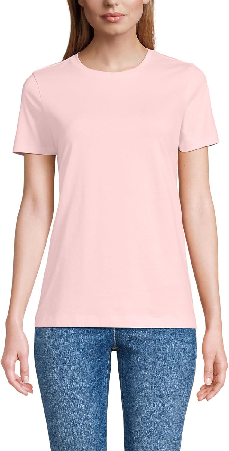Relaxed Supima Cotton Crew Neck T-Shirt for Everyday Comfort