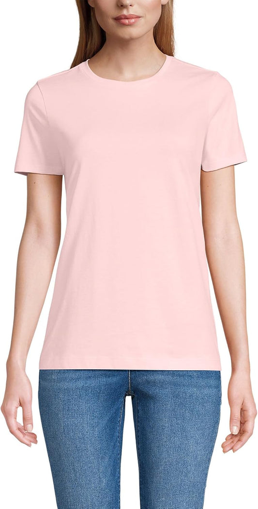 Relaxed Supima Cotton Crew Neck T-Shirt for Everyday Comfort