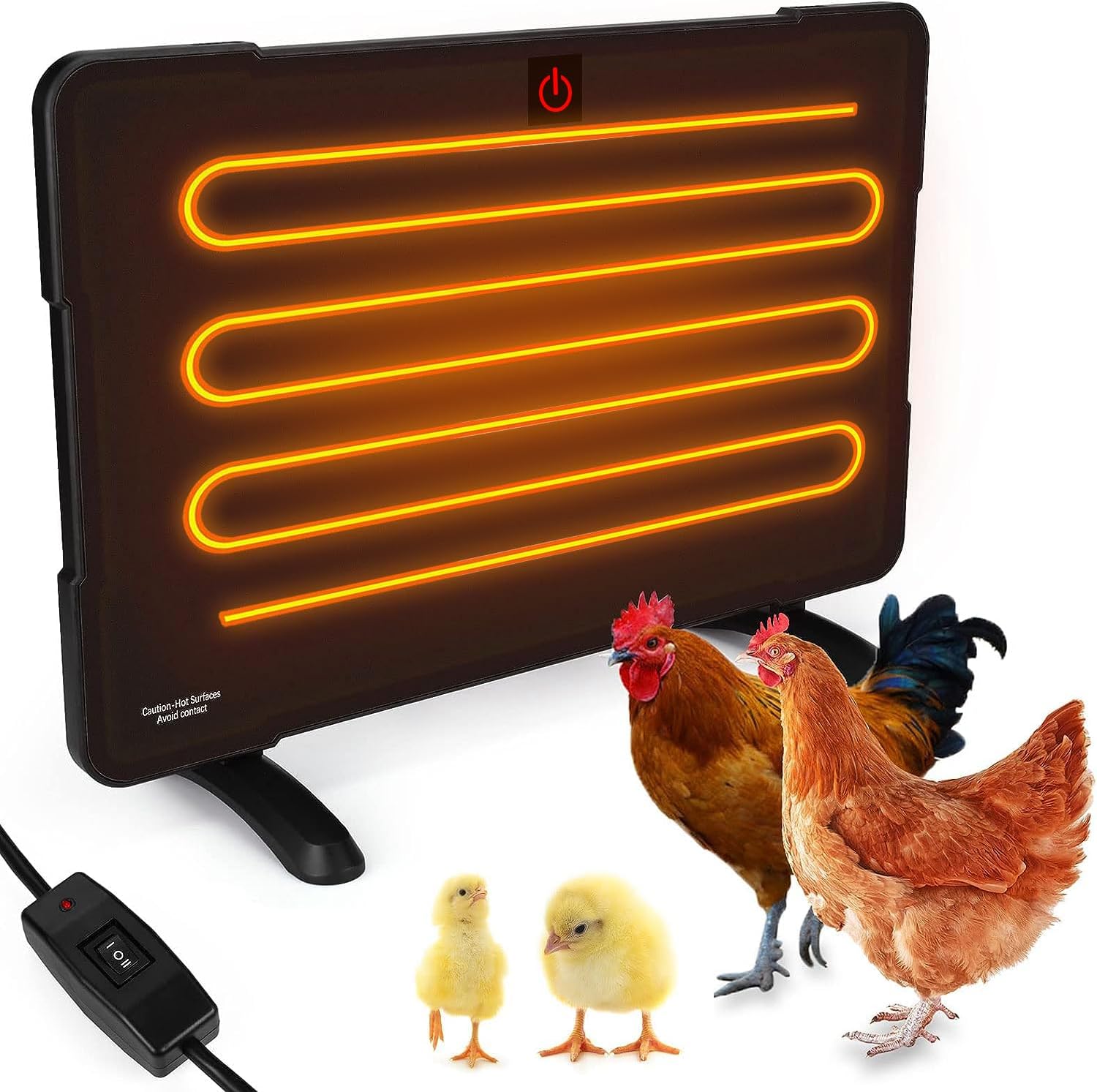 Chicken Coop Heater with Energy-Saving Design for Chicks