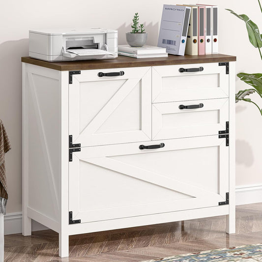 Farmhouse File Cabinet: Organize Stylishly