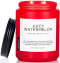Juicy Watermelon Scented Candle 19.4oz - Long Lasting Soy Blend