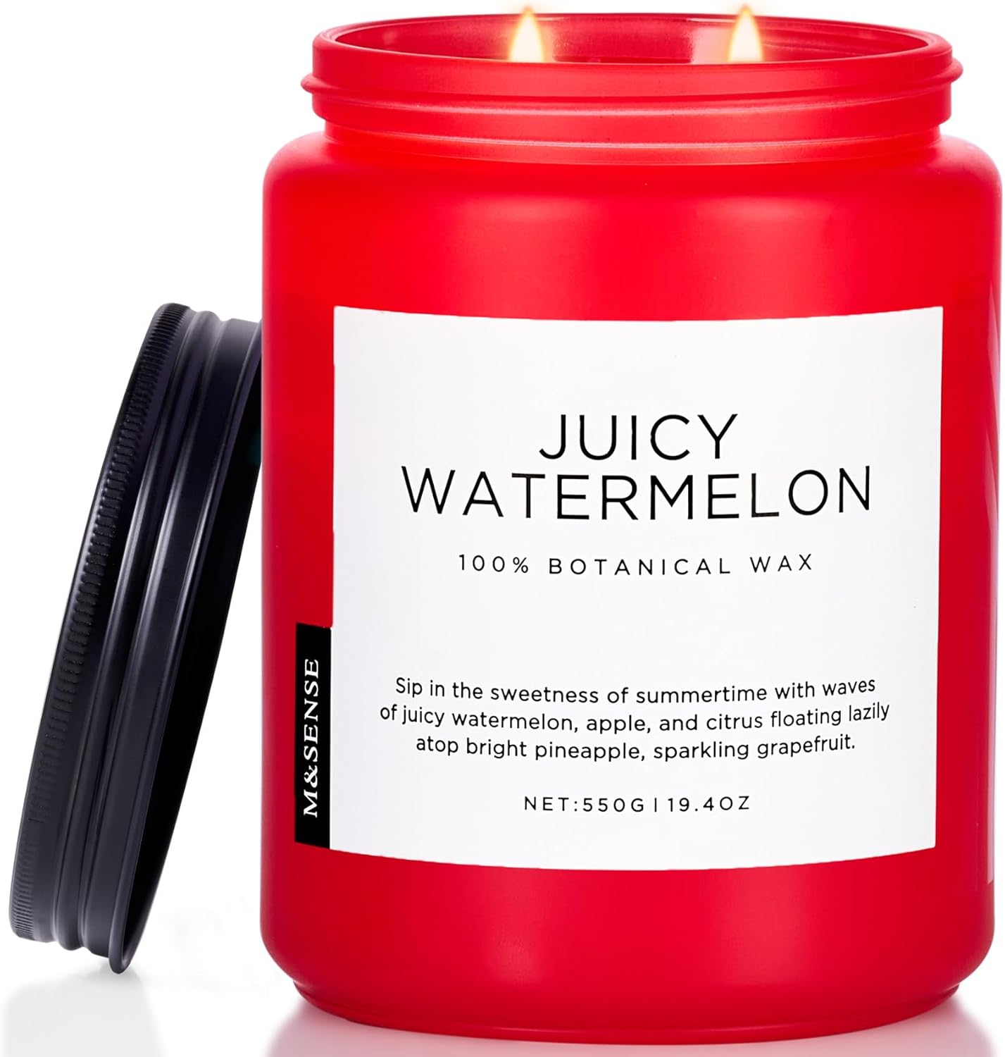 Juicy Watermelon Scented Candle for Home Fragrance and Decor