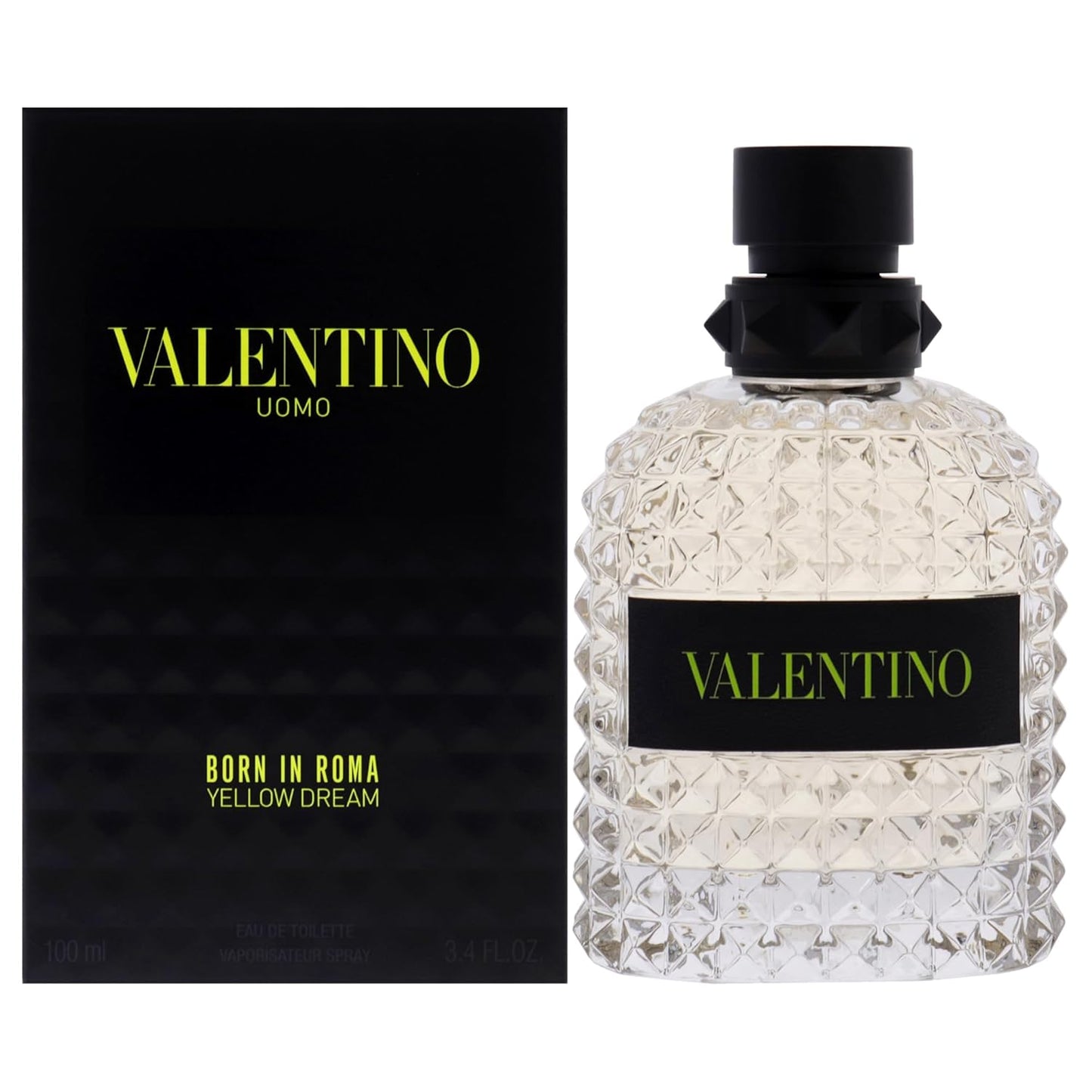 Valentino Uomo Born In Roma Yellow Dream - Elegant Citrus Scent 3.4 oz