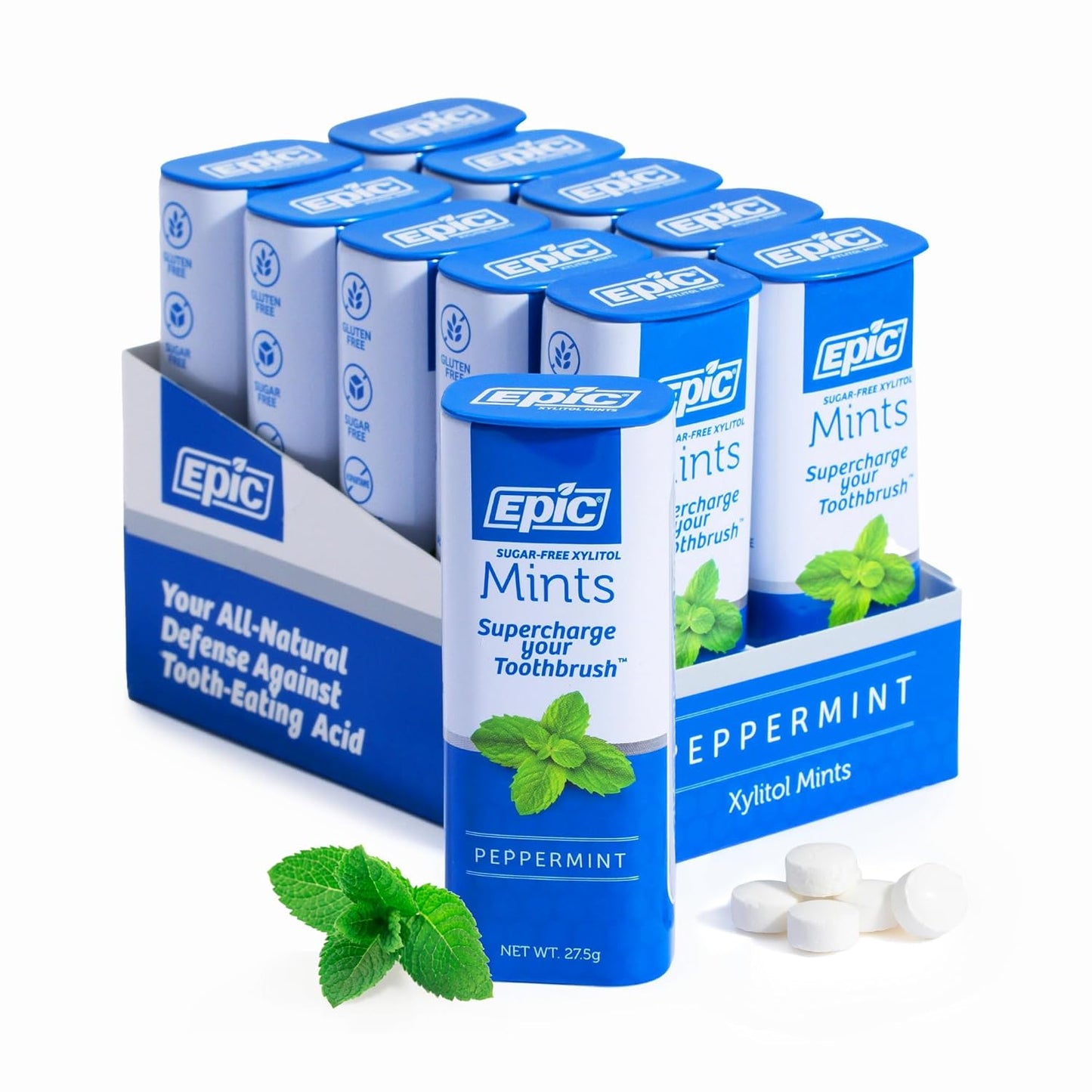 Epic Xylitol Mints for Fresh Breath and Cavity Protection