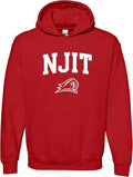 UGP Campus Apparel NCAA Team Color Arch Logo Hoodie - Licensed NJIT
