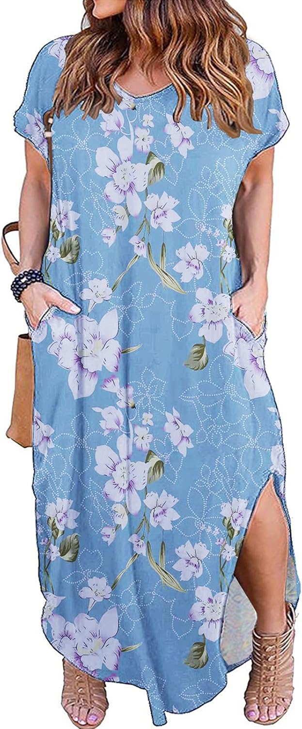 Kancystore Women's Plus Size Dresses for Casual Summer Style