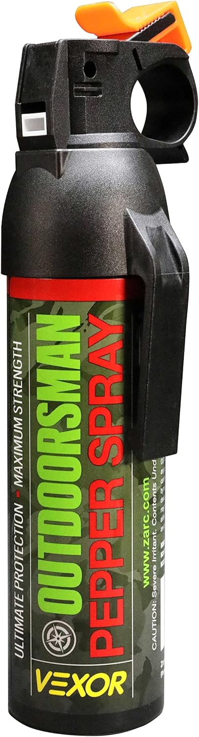VEXOR Outdoorsman 9.2 oz Pepper Spray for Ultimate Protection