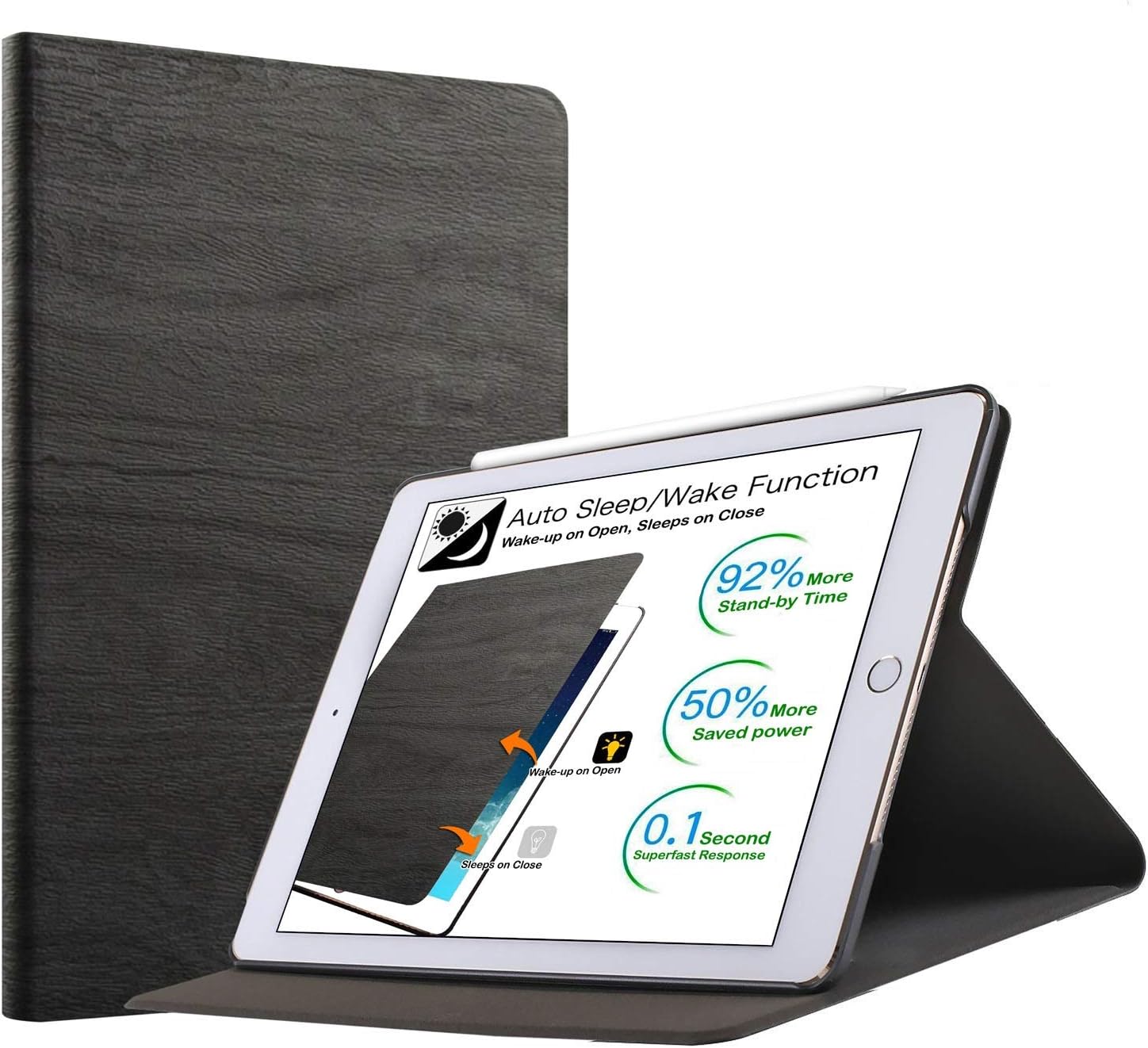 DuraSafe iPad Mini 4 5 Case with Adjustable Viewing Angle