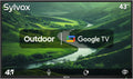 SYLVOX 43 in Outdoor Smart Television 4K - Bright Weatherproof Patio