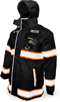 KwikSafety TORRENT High Visibility Rain Jacket - Waterproof Safety