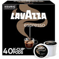 Lavazza Espresso K-Cup Pods, Medium Roast 40-Count - Bold Aroma