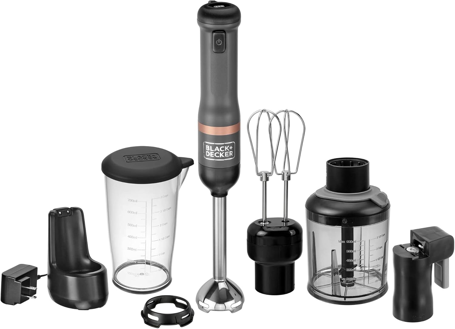 BLACK+DECKER Cordless Hand Blender Set