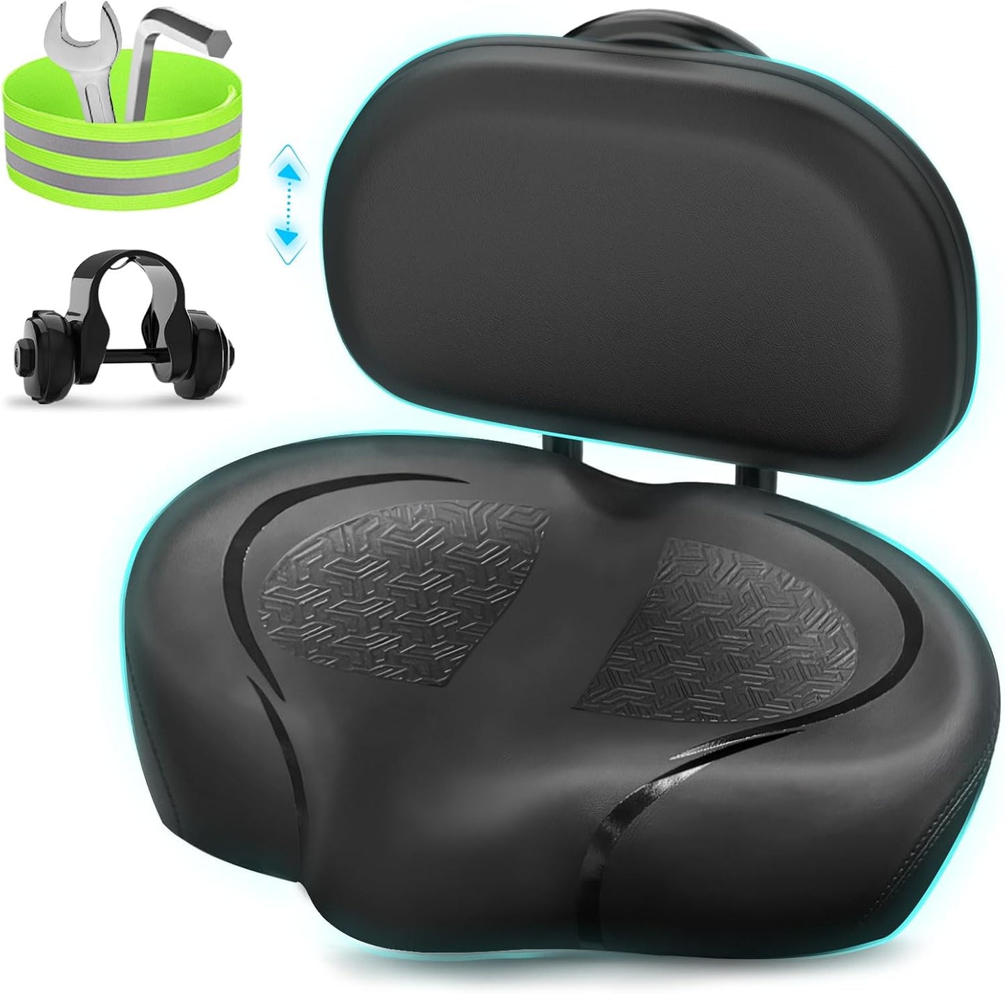 Noseless Bike Seat Cushion by Twomaples for Ultimate Comfort