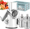 Ourokhome Rotary Cheese Grater Hand Crank for Easy Shredding