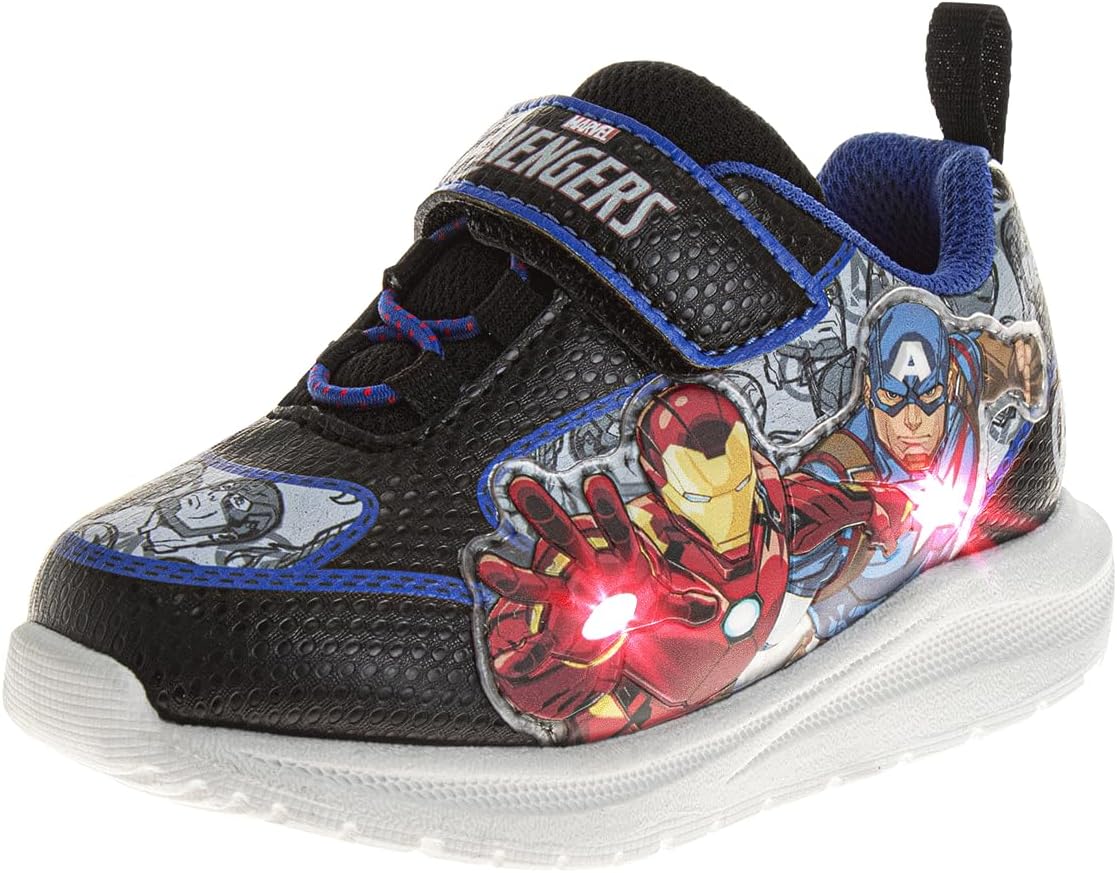 Marvel Comics Character Sneakers for Kids - Spiderman & Avengers