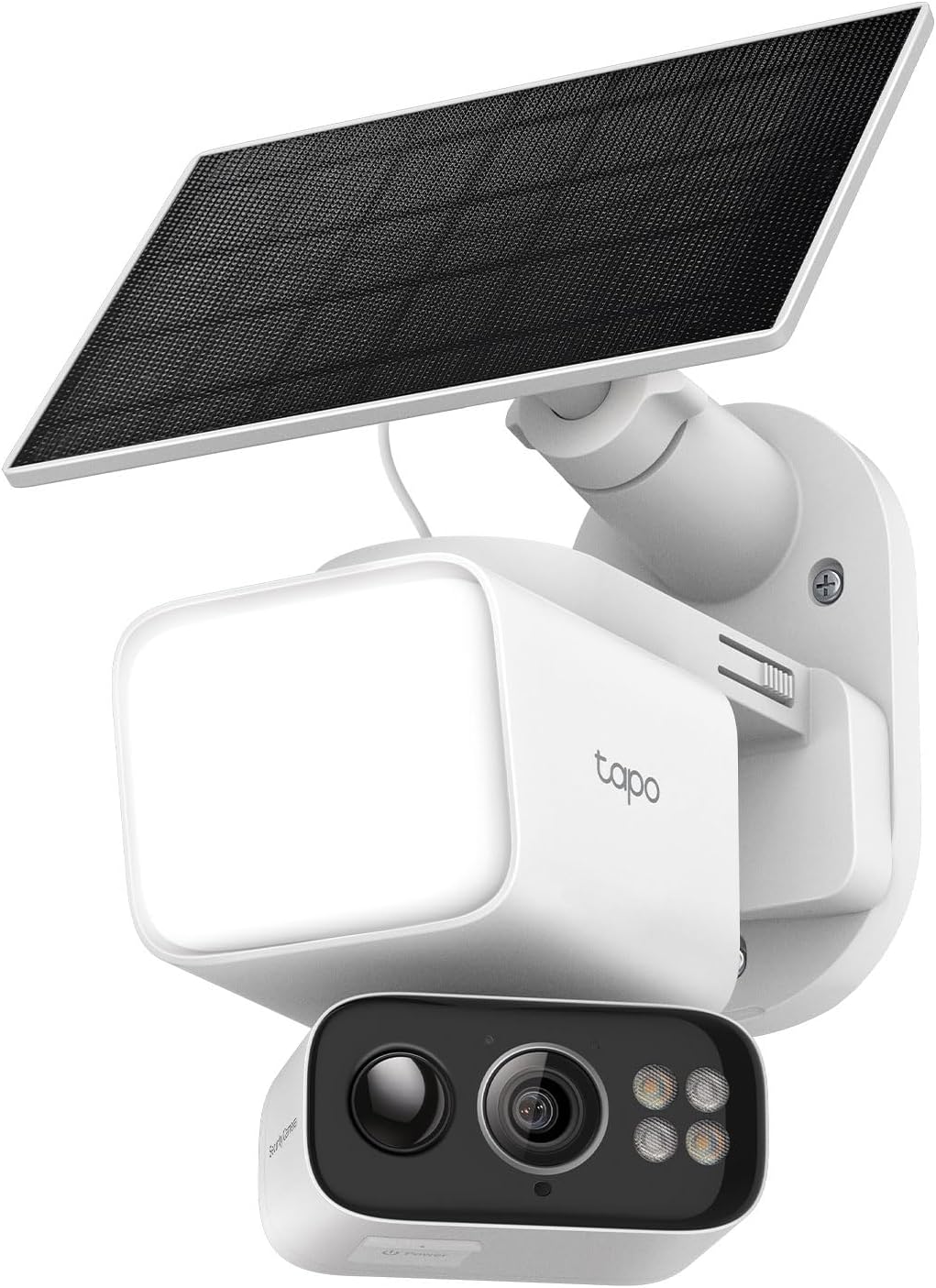 Tapo 2K Dimmable Floodlight Security Camera with Solar Panel