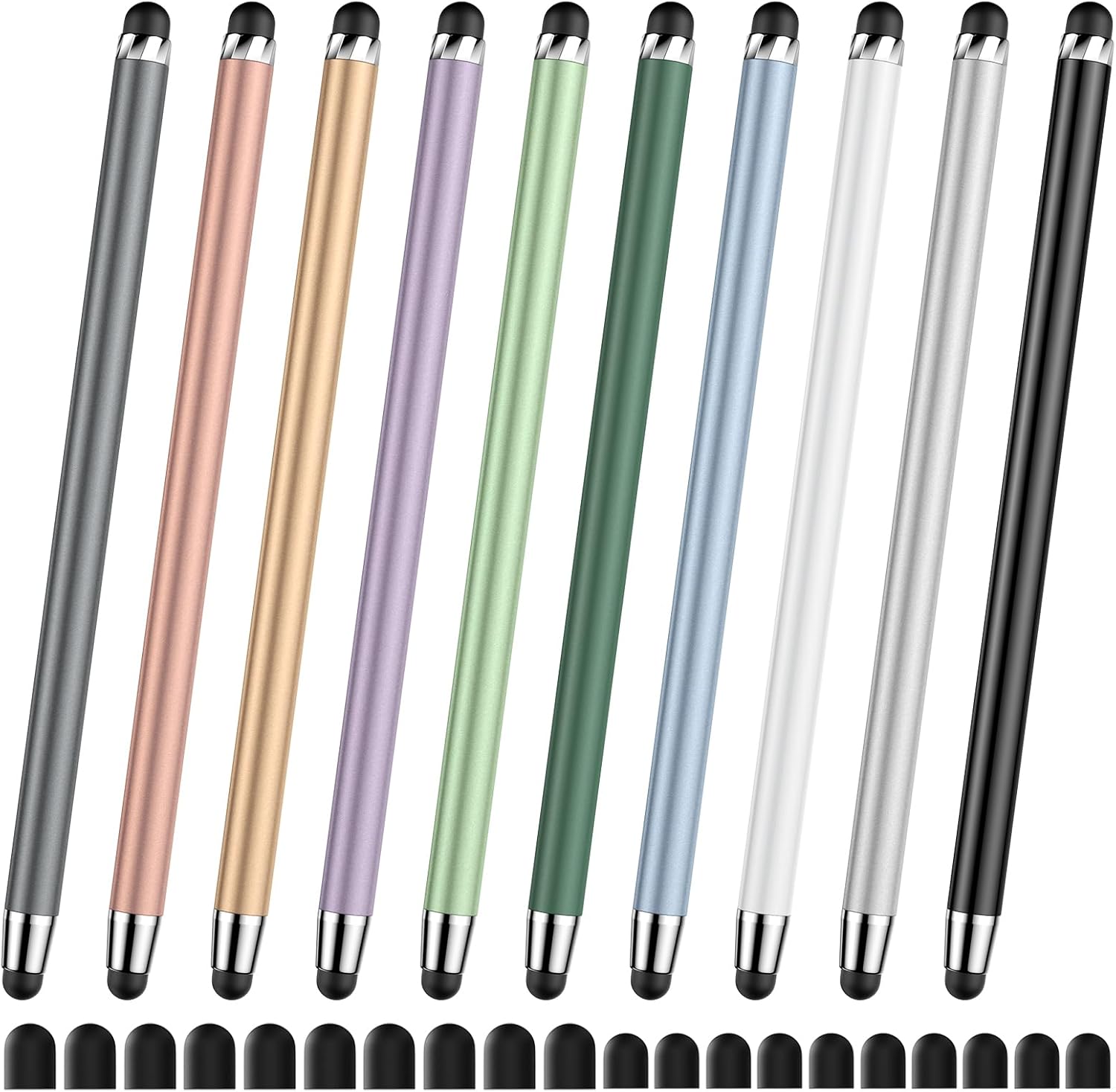 High Precision 2-in-1 Stylus Pen Set for Touchscreens