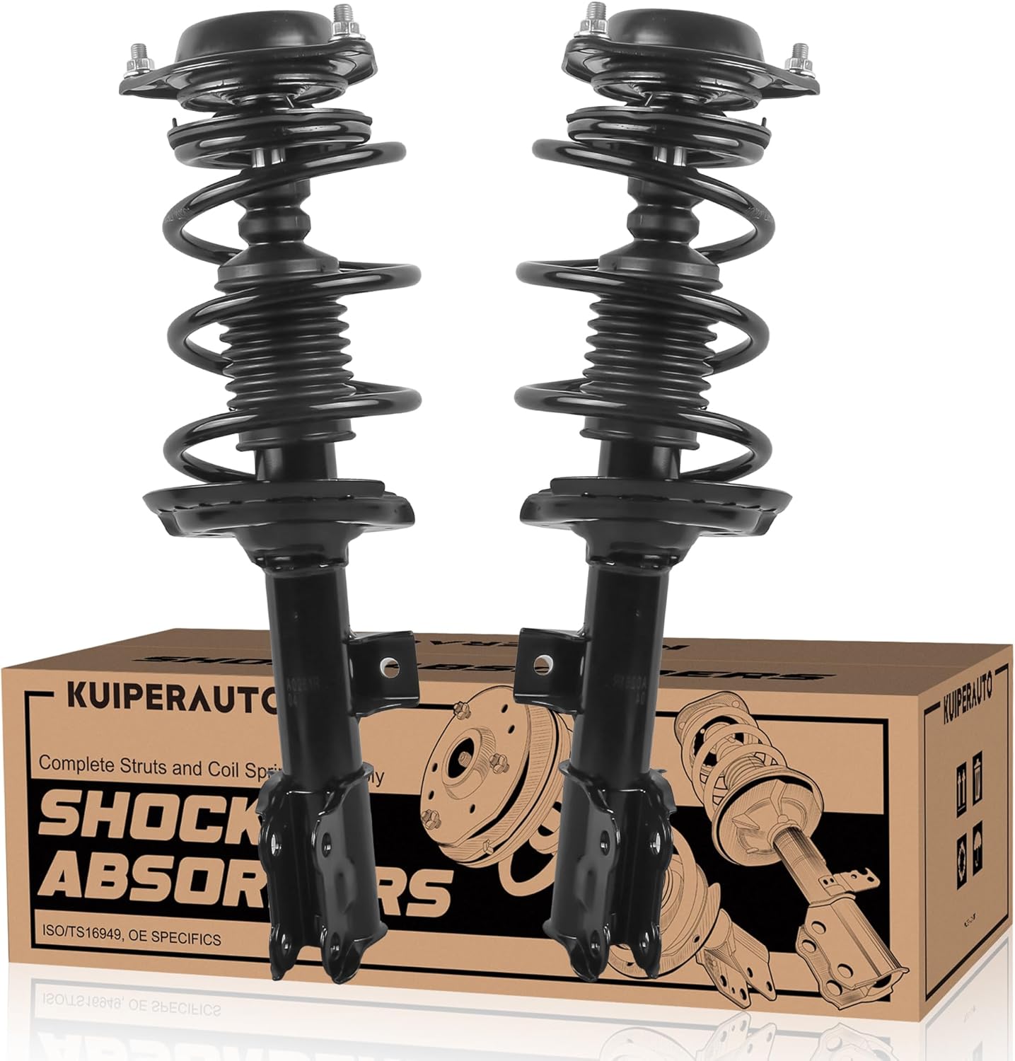Complete Front Struts Coil Spring Assembly for Hyundai Elantra
