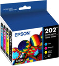 EPSON 202 Claria Ink Black & Color Cartridge Combo Pack - Vibrant