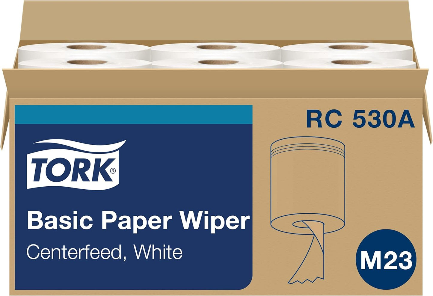Tork Centerfeed Hand Towels for Hygienic One-at-a-time Use