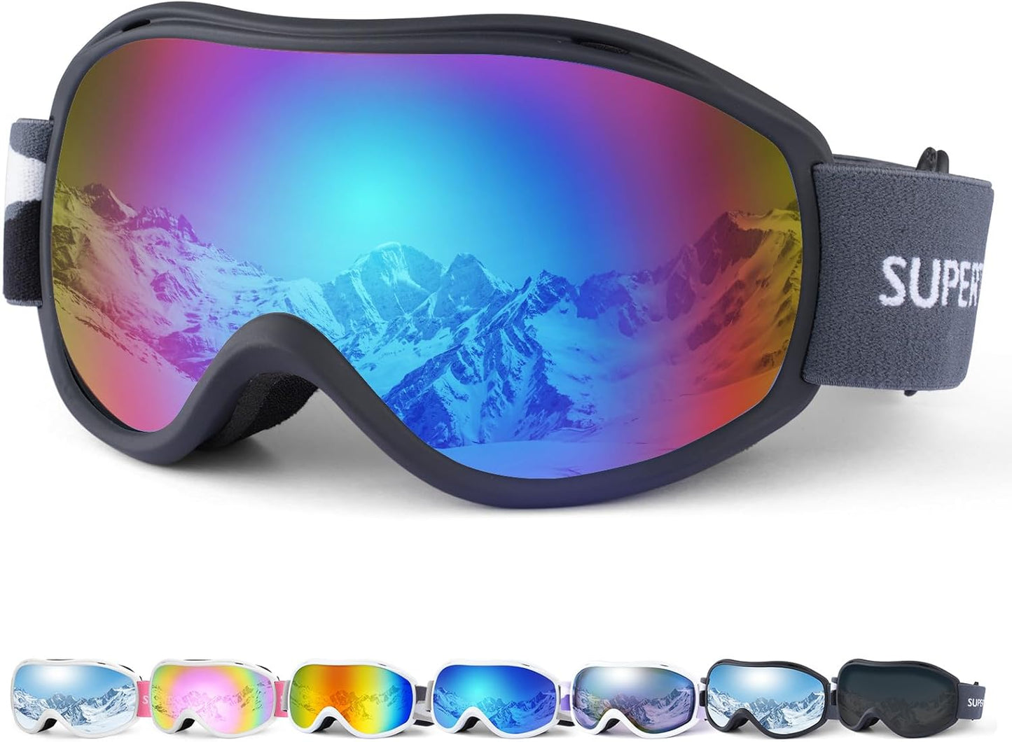 Supertrip Anti-Fog Ski Goggles: Clear Vision & Protection