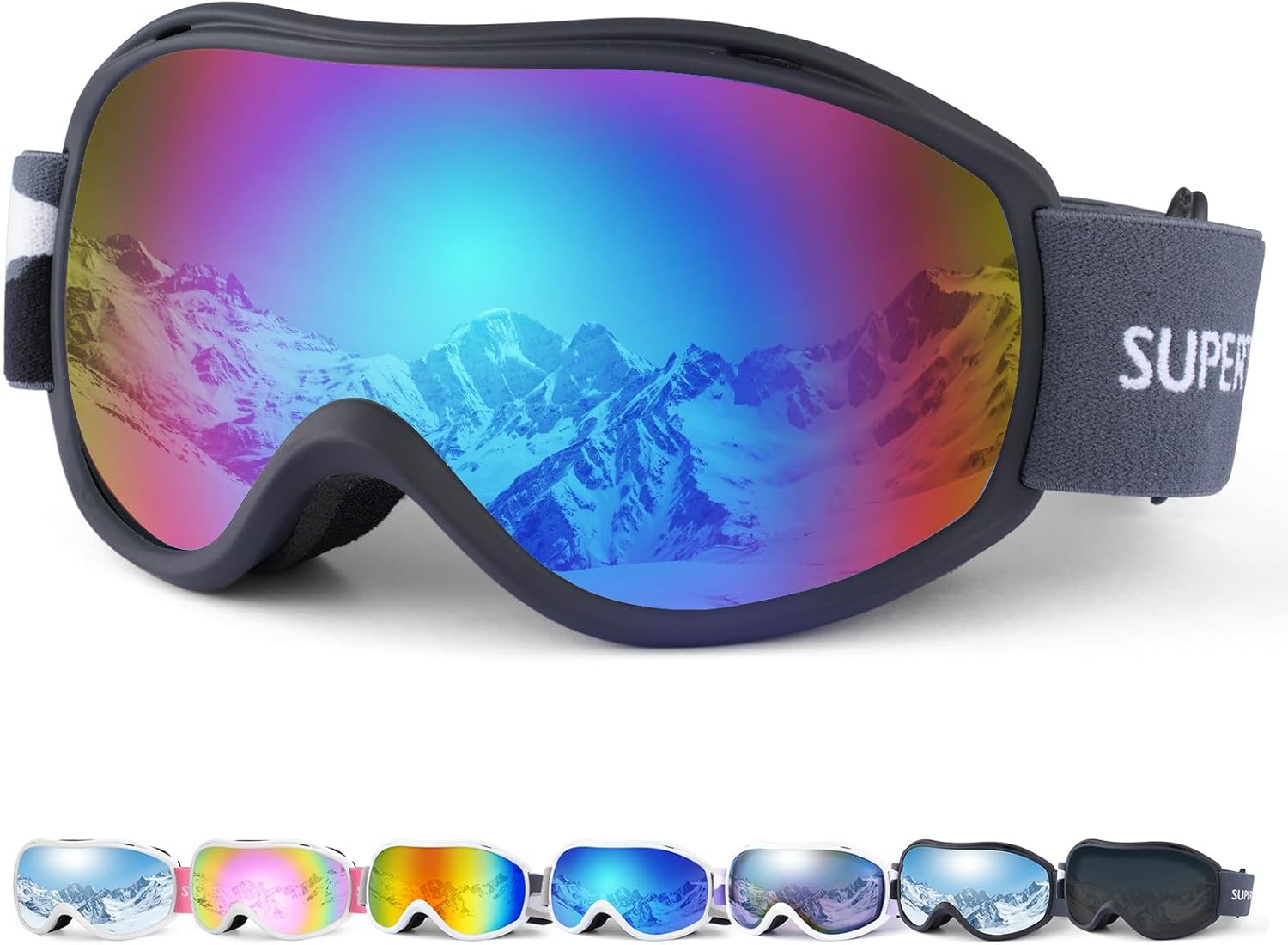 Supertrip Anti-Fog Ski Goggles: Clear Vision & Protection