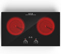 VBGK Electric Cooktop 2 Burner Induction Cooktop - Dual 2400W