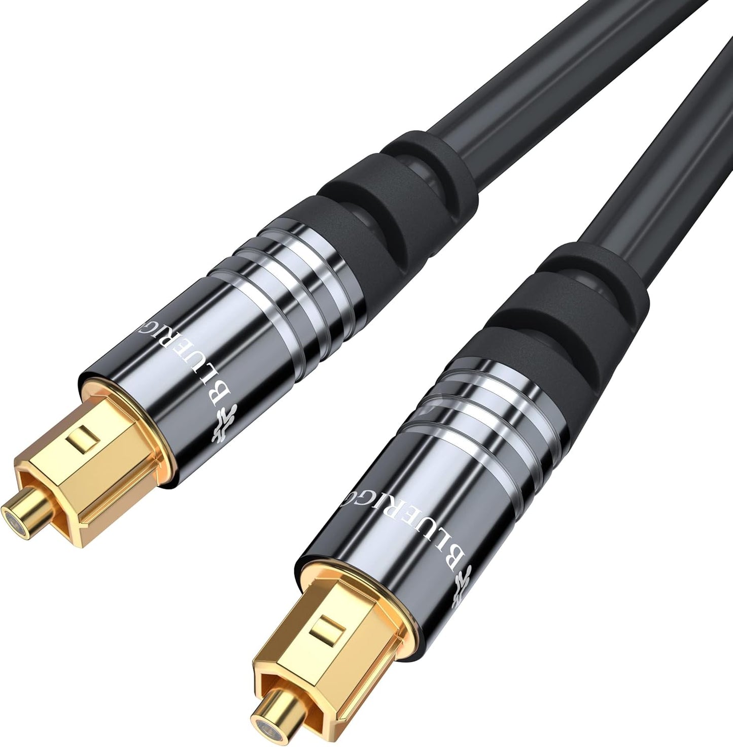 BlueRigger 25FT Digital Optical Audio Cable - Premium Sound for Home Theatre & Gaming