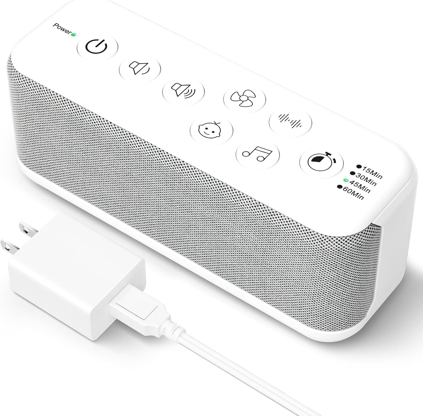 Mesqool USB Rechargeable White Noise Machine
