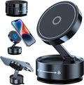 Vacuum Adsorption Magnetic Phone Holder - Foldable Car Mount