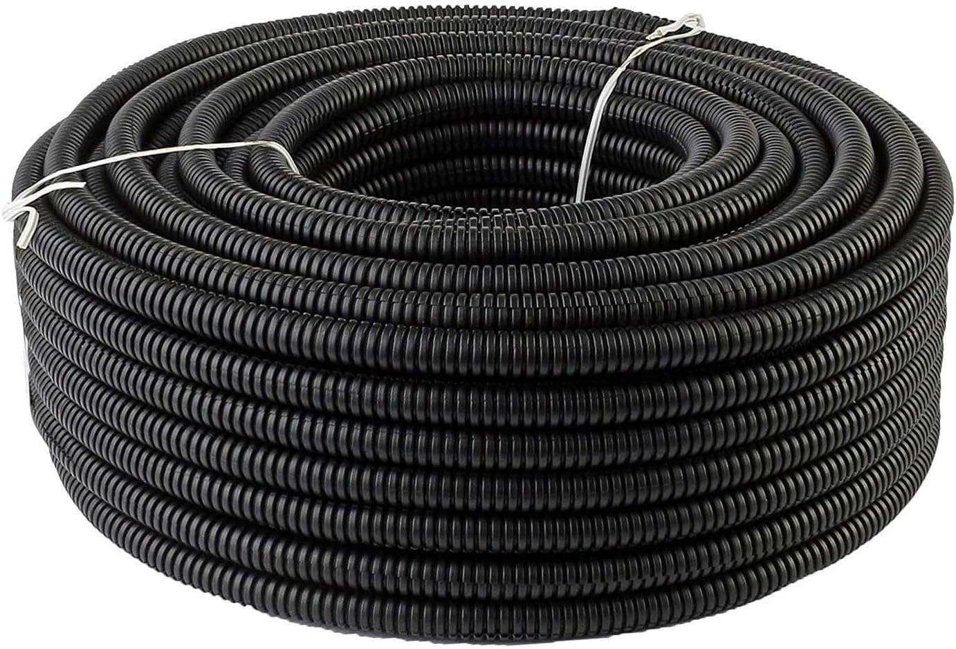 100 Ft 5/8 Split Wire Loom Conduit for Durable Protection