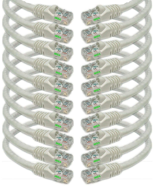 iMBAPrice Cat6 Ethernet Patch Cable 25 Feet for Gaming and More