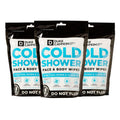 Cold Shower Cooling Field Towels for Men - 15 Individually Wrapped