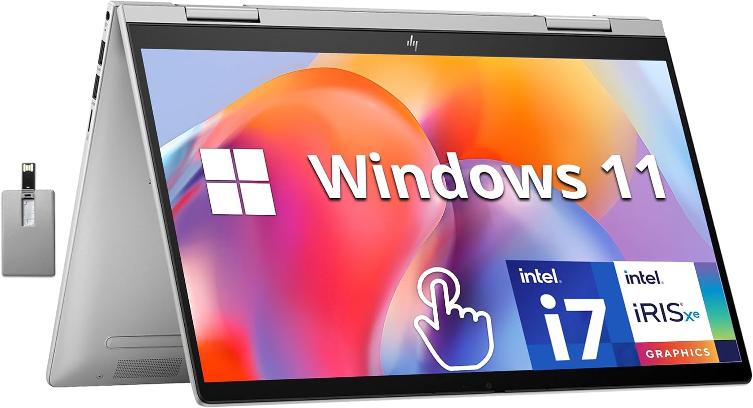 HP Envy x360 2-in-1 14 FHD Touchscreen Laptop with i7 Processor