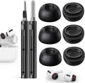 Memory Foam Ear Tips for AirPods Pro - Noise Reduction & Dust Guard - Black