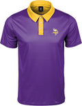 FOCO Men's NFL Team Logo Workday Warrior Polo - Comfortable Fan Fit