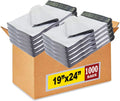Poly Mailers 19x24 in 1000-Pack - Bulk White Self-Seal Mailers