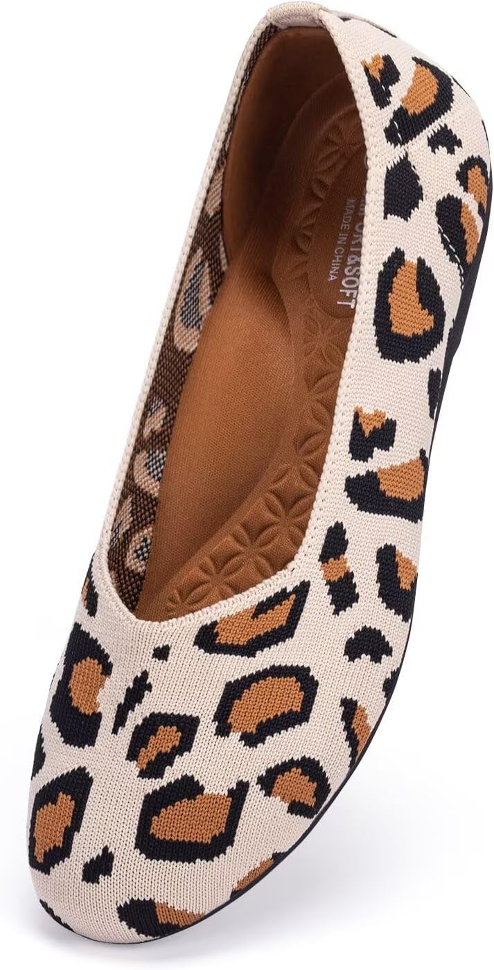Frank Mully Women's Wide Width Flats with Arch Support Comfort