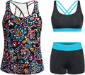 Tempt Me 3 Piece Tankini Swimsuits for Women - Stylish Comfort