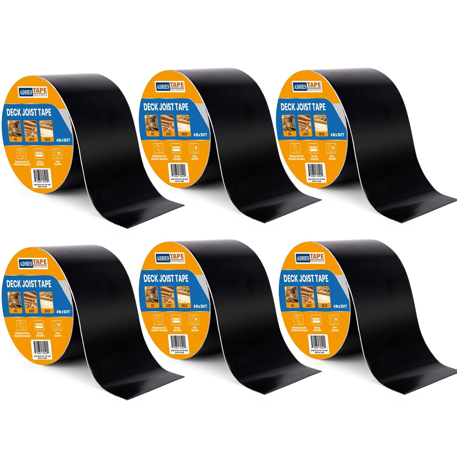 ADHES Weather Resistant Waterproof Joist Tape for Decking