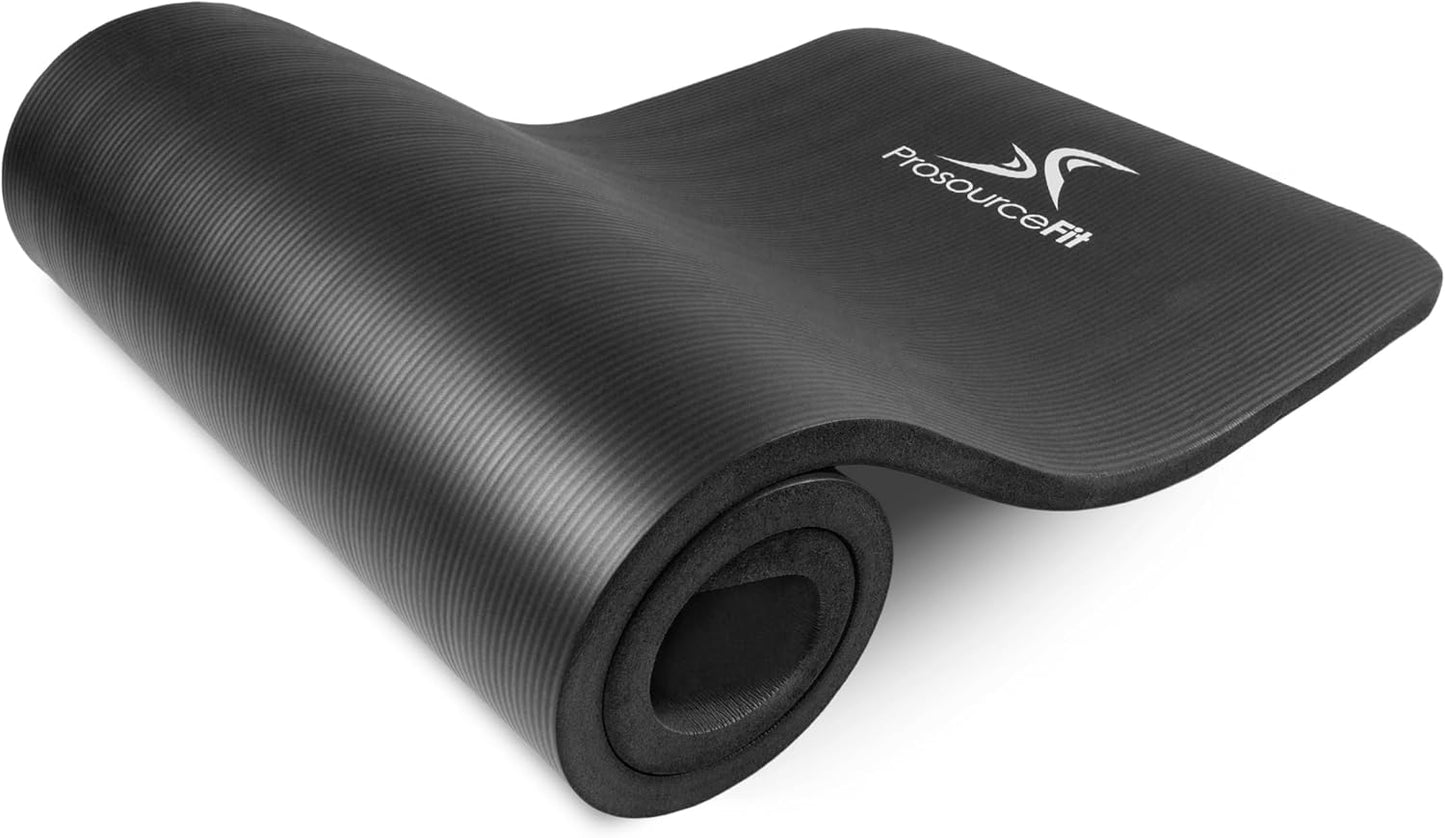 ProsourceFit Purple Yoga Mat - Extra Thick Comfort!