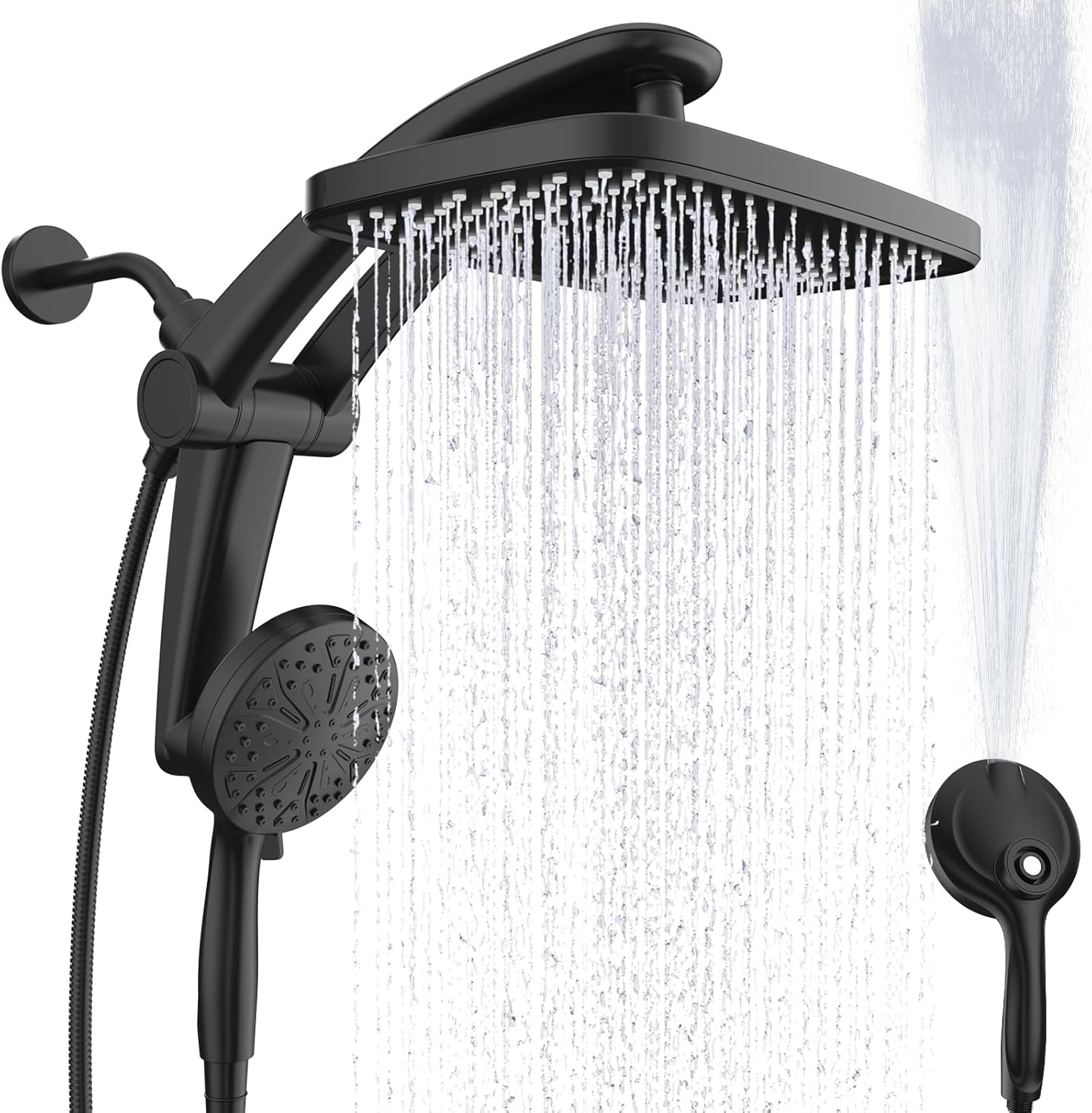 Rain Shower Head with Handheld High Pressure for Ultimate Comfort