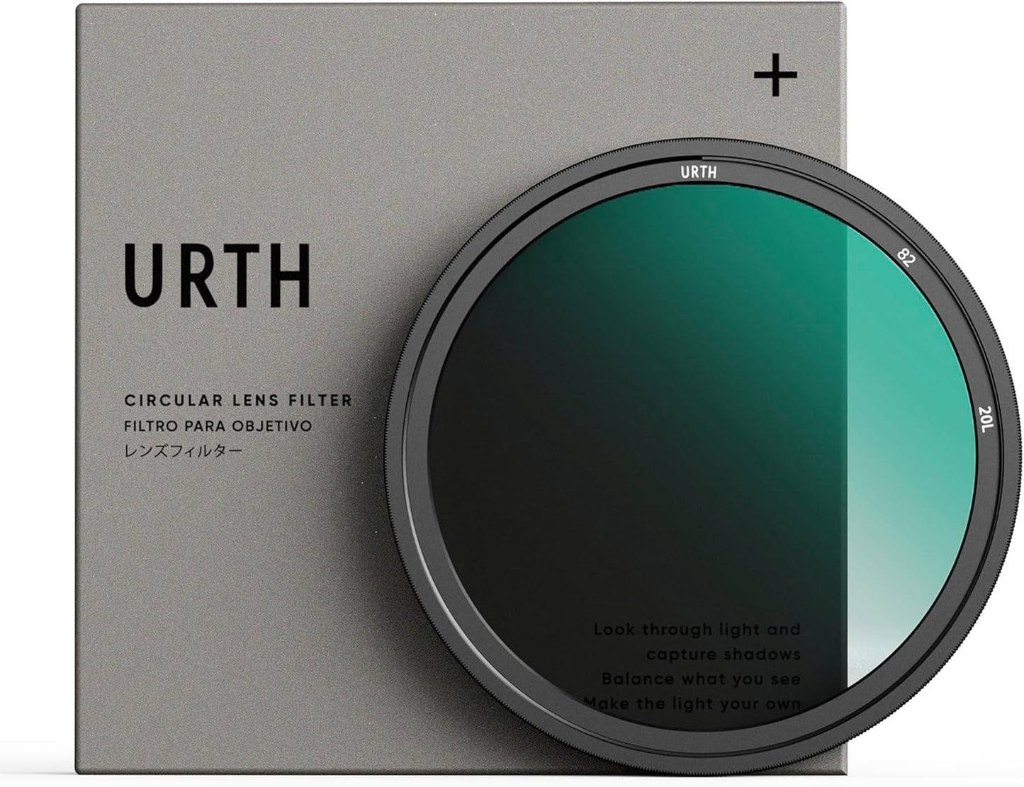 Urth 82mm Circular Polarizing Lens Filter Plus+ for Vibrant Images